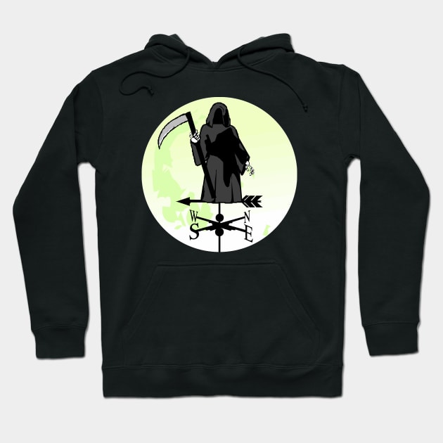 Grim reaper style hoodie hot sale